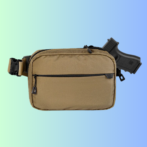 QAPX LOW PROFILE CORDURA® CONCEALMENT BAG (X-LARGE) DESERT SAND WITH KYDEX HOLSTER