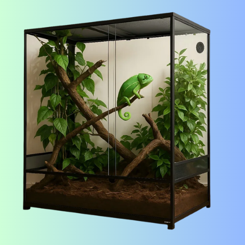 REPTI ZOO 240 Gallon 48" x 24"x 48" Extra Huge Reptile Terrarium