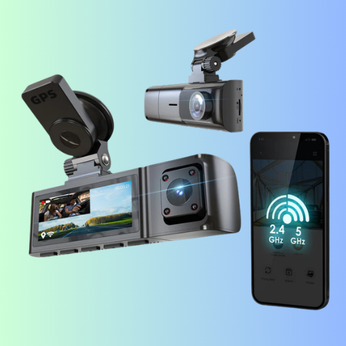 Rexing R316 4K Dash Cam with Wi-Fi & GPS