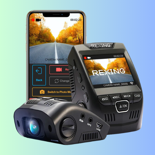 Rexing V1-4K Ultra HD Car Dash Cam with Wi-Fi