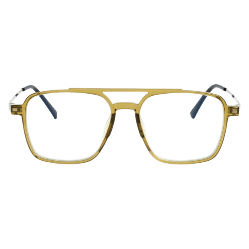 Riley - Green Aviator Glasses