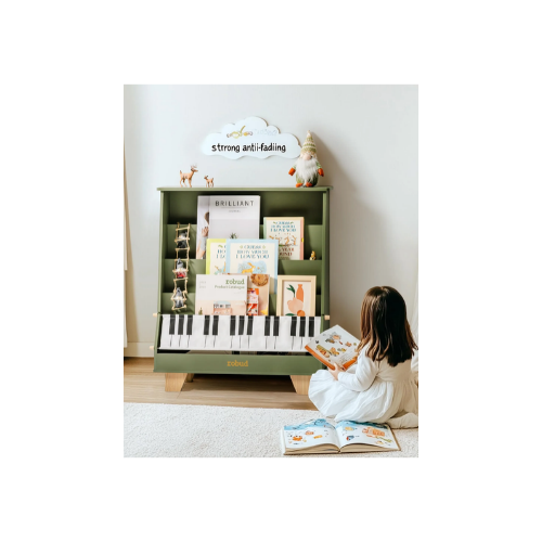 ROBUD Wooden Kids Bookshelf - Piano
