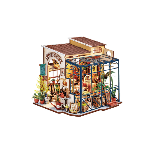 Rolife DIY Miniature Dollhouse - Emily's Flower Shop DG145