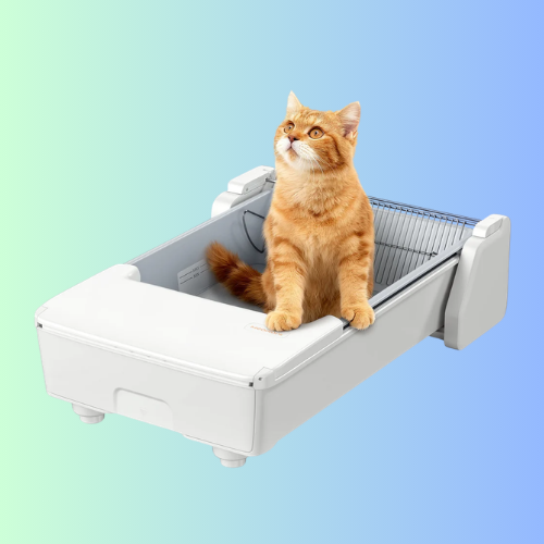 Meowant Open Top Self-Cleaning Cat Litter Box – SC03