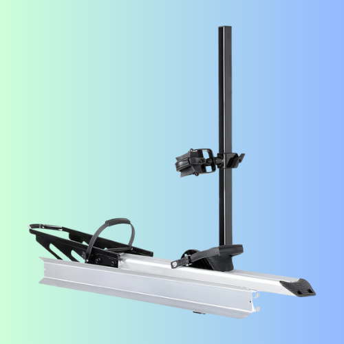 Single Hitch E-Bike Rack with Ramp, Foldable