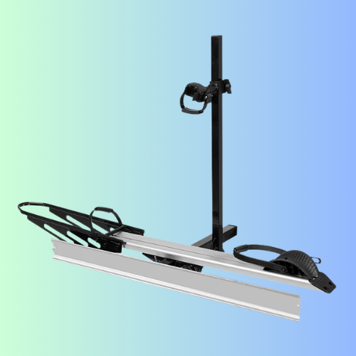 Single Hitch E-Bike Rack with Ramp