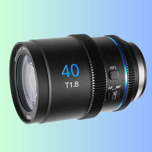 SIRUI 40mm T1.8 1.33X S35 Frame Autofocus Anamorphic Lens