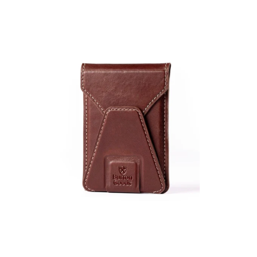 Slim Magsafe Leather Wallet Stand