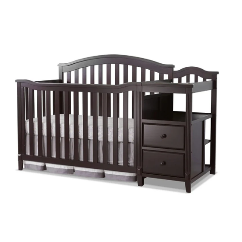 Sorelle Berkley 4-in-1 Convertible Crib & Changer with Storage Drawers