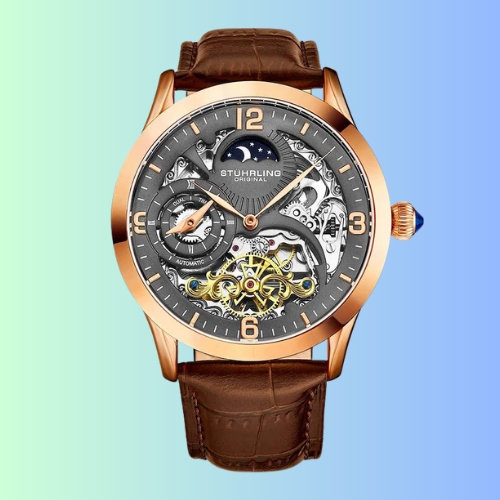 Stührling Special Reserve 3921 Automatic 44mm Skeleton