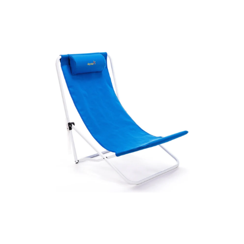 SUNNYFEEL High Back Low Beach Chair – Lightweight with Pillow
