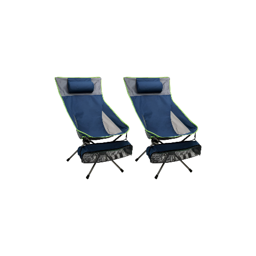 SUNNYFEEL Ultralight Compact High-Back Camping Chair-2 Set