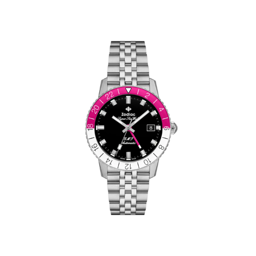 Super Sea Wolf GMT Automatic | Black Dial