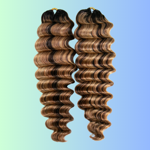 T1B/4/27/30 Blonde Loose Deep Wave Crochet Human Hair