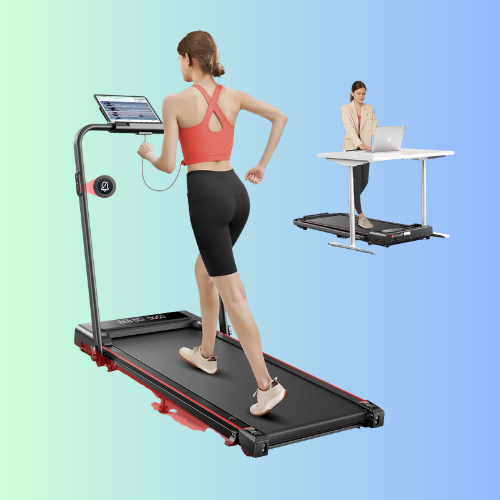 Toputure TP4 2 in 1 Incline Treadmill for Home