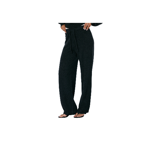 Tove Layered Cashmere Pant in Charcoal