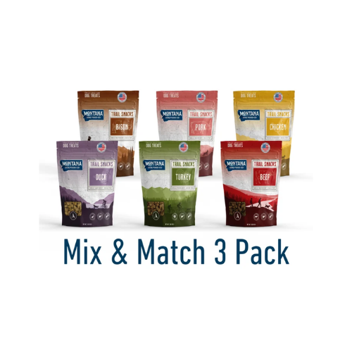 Trail Snacks (Dog Treats) Mix & Match 3 Pack