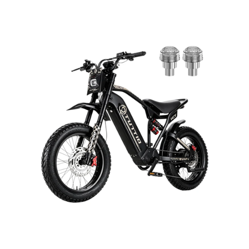 Tuttio ICT 2.0 Electric Bike With Led Flash Tire Cap Light