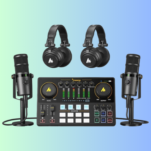 Two People PD400X Supreme Sound Quality Podcast Equipment Bundle
