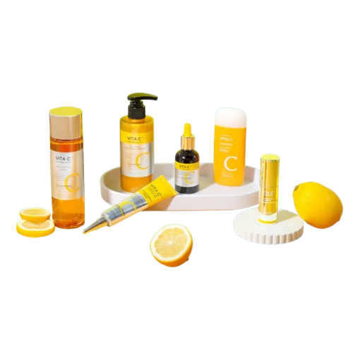 Vita C Brightening K-Beauty Skincare Routine Kit