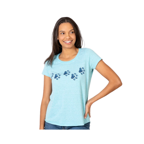 Walking Paws Soft Wash T-Shirt