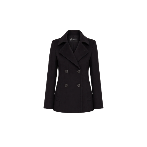 Women's Cashmere Pea Coat