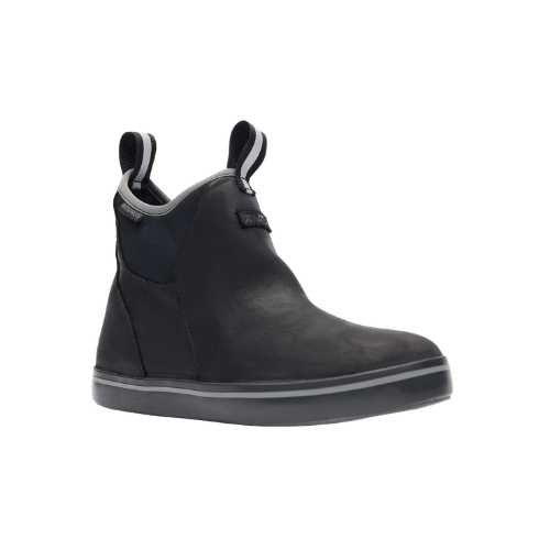 Women's Leather Ankle Deck Boot