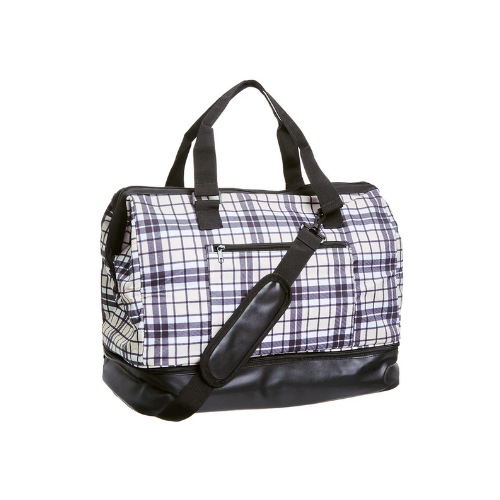 Women's Plaid Travel Duffle Bag